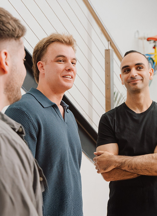 Multimediax pay per click team members Ryan Emad and Matt