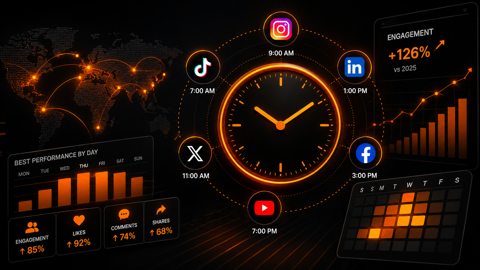 The Best Times to Post on Social Media in 2026 - Multimediax